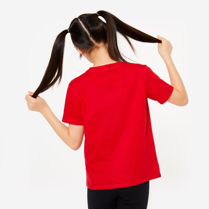 Produktbild Domyos Kurzarmshirt Baumwolle Rundhalsausschnitt (140)