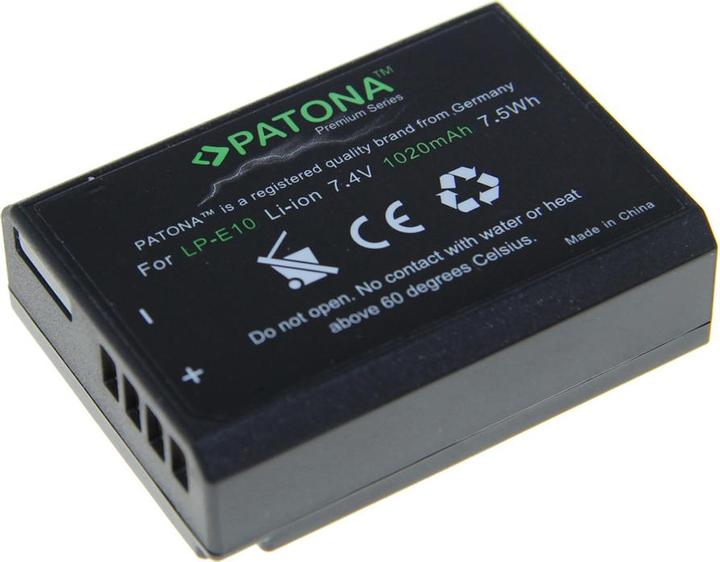 Actual product image Patona Canon LP-E10 (Camera battery)