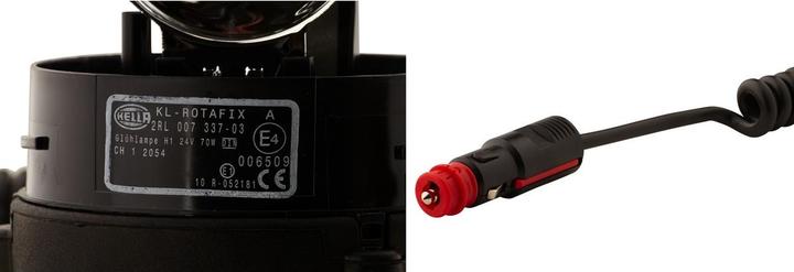 Actual product image Hella Rotating beacon halogen for AHLMANN