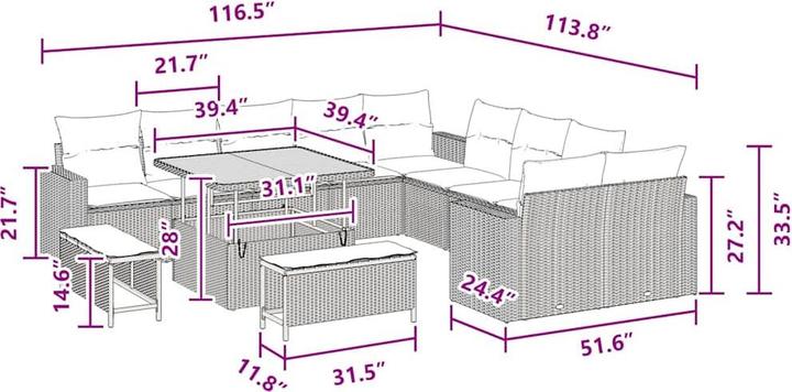 Produktbild vidaXL Keegan