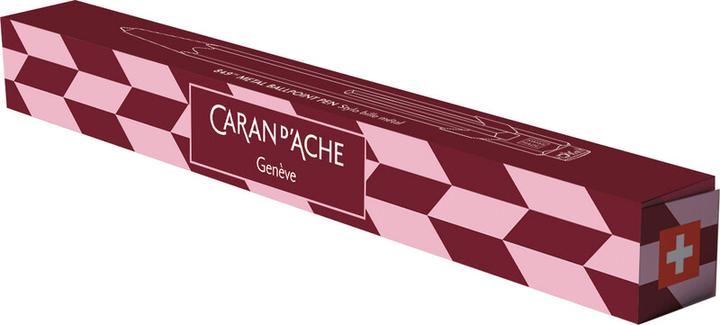 Immagine prodotto Caran d'Ache Kugelschreiber 849 Mosaic (Rosso, Rosso granato, 1x)