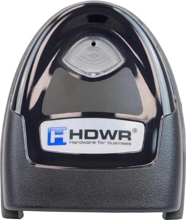 Produktbild HDWR Aztec QR-code en barcodelezer met standaard, USB bedraad, virtuele COM, automatische scan HD870A (1D-Barcodes, 2D-Barcodes)