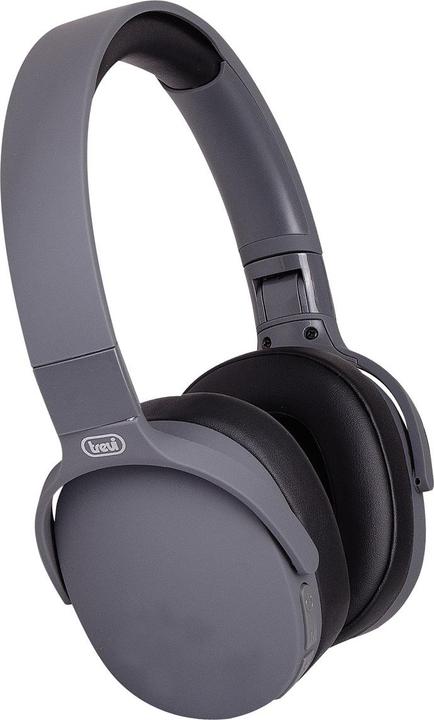 Actual product image Trevi DJ 12E45 BT Wired and Cordless Headset A Pavilion Music and Bluetooth Calls Black (7 h, Cable)