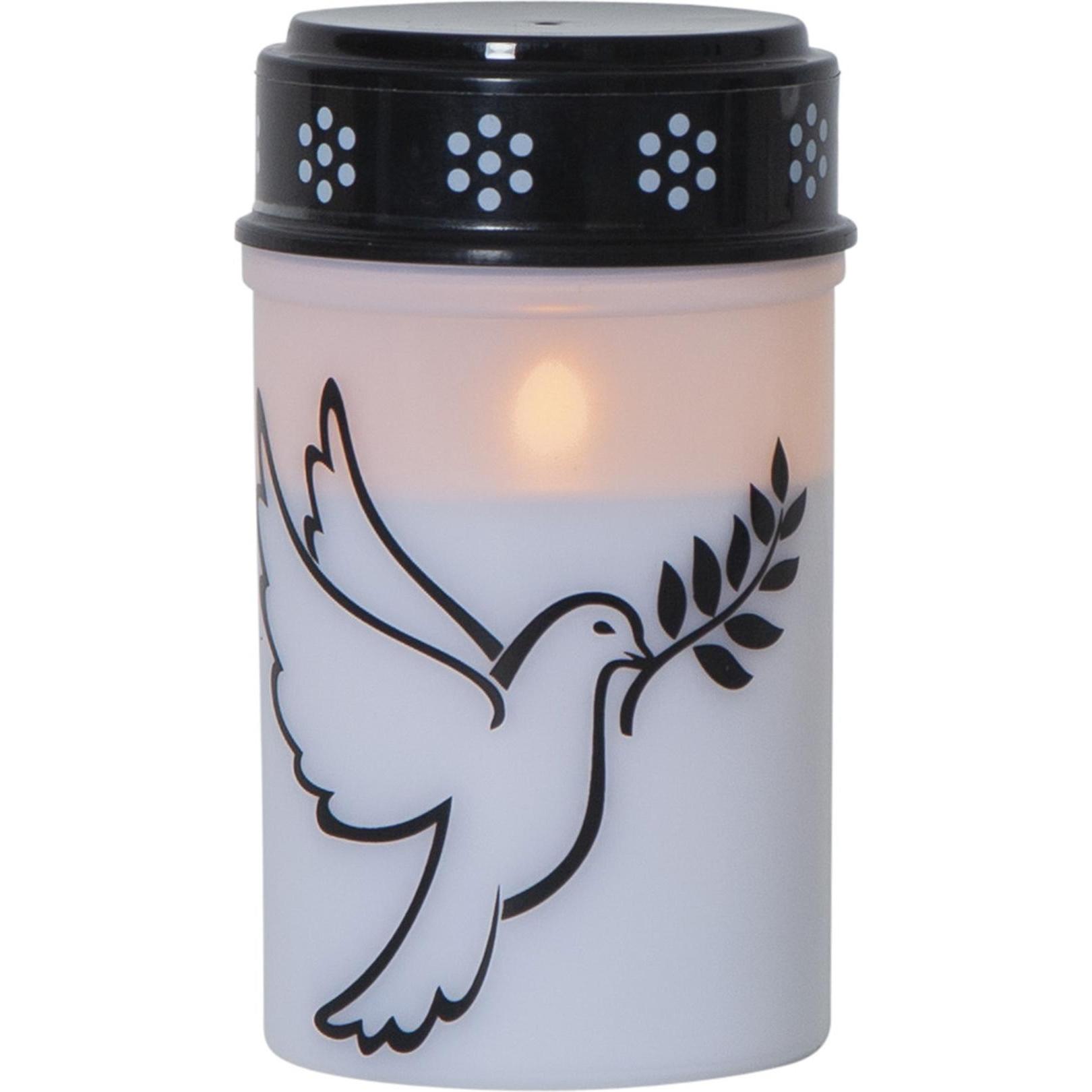 Star Trading, LED Kerzen, LED Grablicht Dove (1 x)