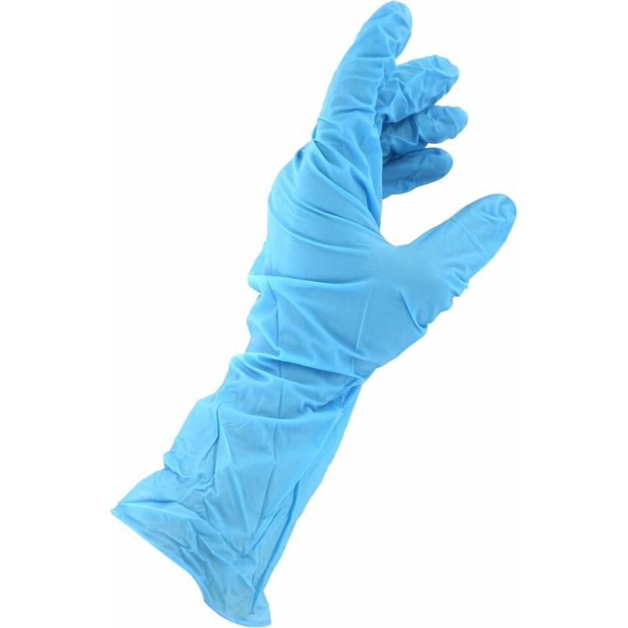 Thumbnail - 3A, Schutzhandschuhe, Sugr Nitril-Handschuhe, 100 Stück, Grösse S, blau (S)