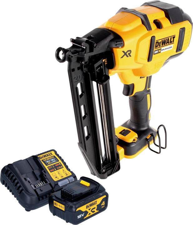 Produktbild DeWalt DCN 660 M1 Akku Nagler 18V 32 - 63 mm Brushless + 1x Akku 4,0 Ah + Ladegerät