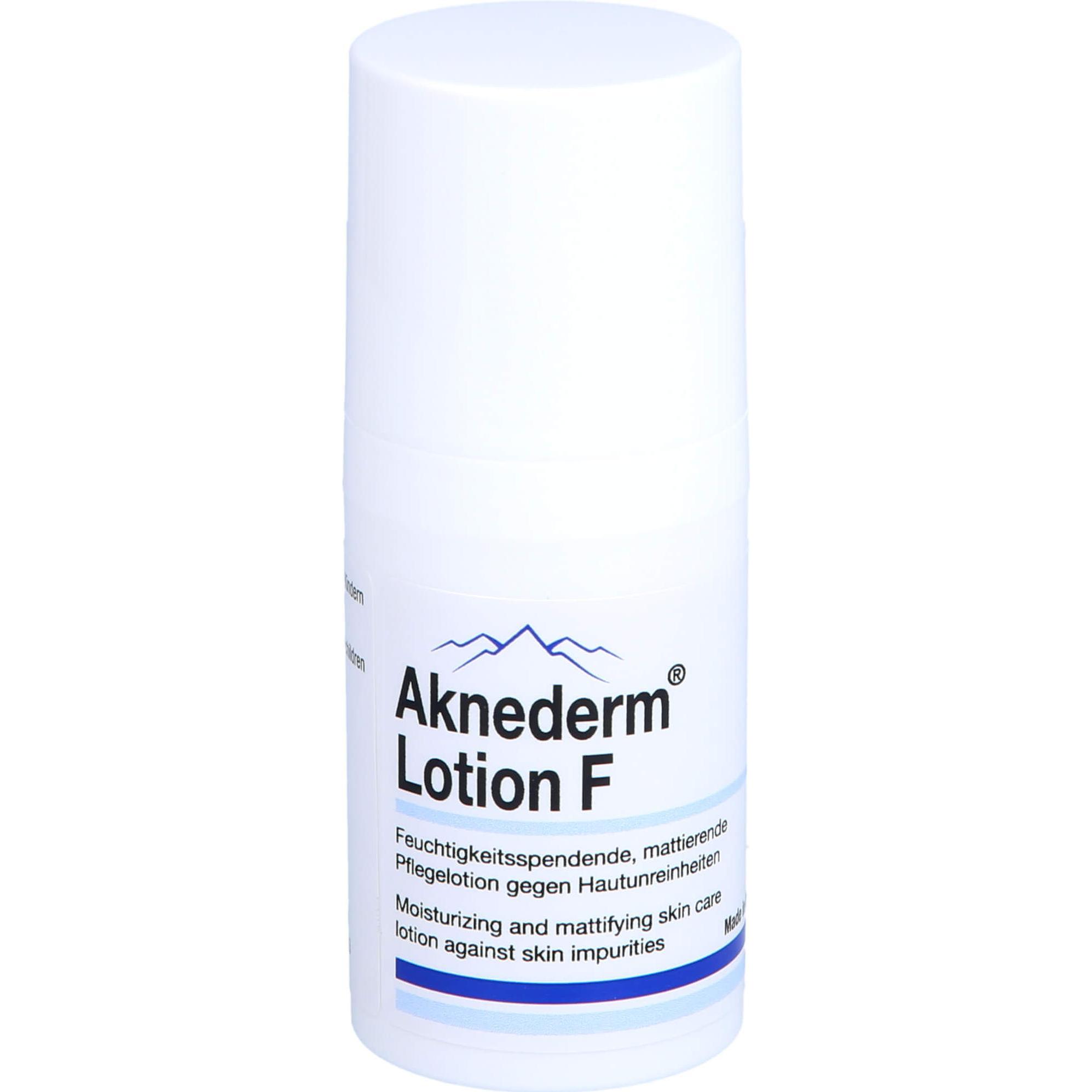 Aknederm, Bodylotion, Lotion F gegen Hautunreinheiten, 30 ml Lotion (Körperlotion, 30 ml)