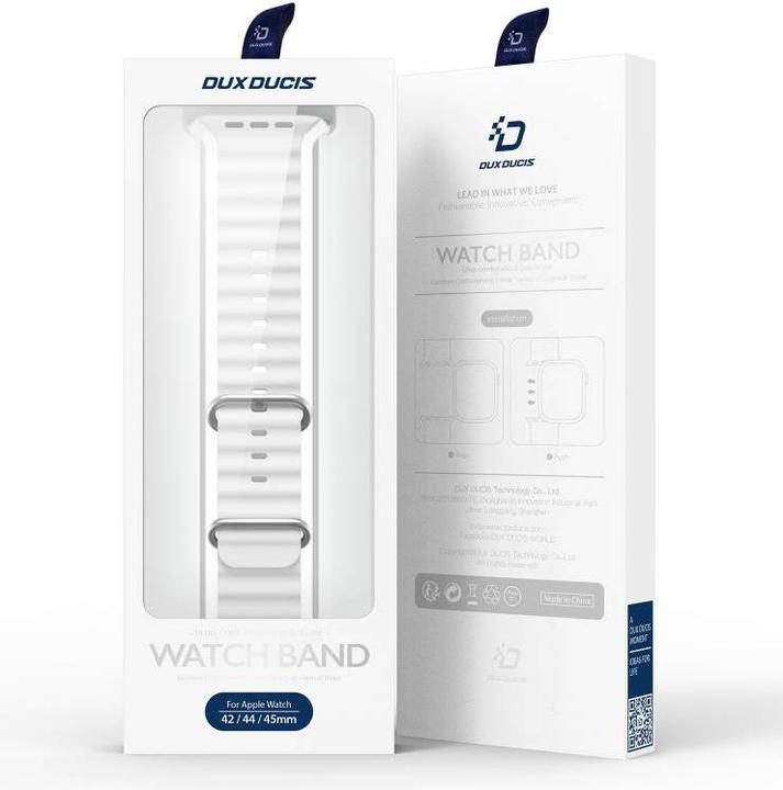 Immagine prodotto Dux Ducis Cinturino dell'orologio 8 / 7 / 6 / 5 / 4 / 3 / 2 / SE (45 / 44 / 42 mm) Bracciale in silicone W (42 mm, 44 mm, 45 mm, Silicone)