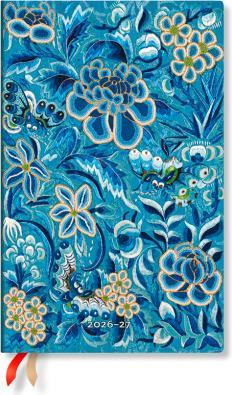 Paperblanks PAPERBLAN Agenda Blaue Weide Maxi 26/27 FD1844-6 1W/2S 18M DE VER SC 13.5x21cm (1 week / 2 pages)