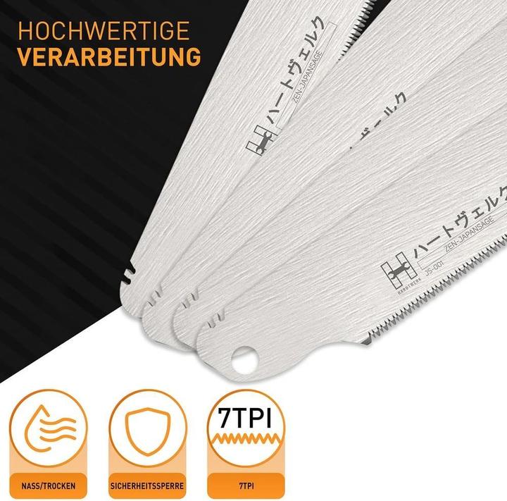 Produktbild Hardtwerk Sägeblatt für Japansäge Zen 240 mm