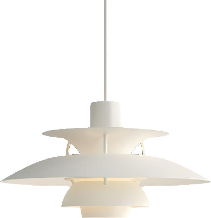 Image du produit Louis Poulsen PH 5 Mini lampe suspendue monochrome (E14, 334 lm)