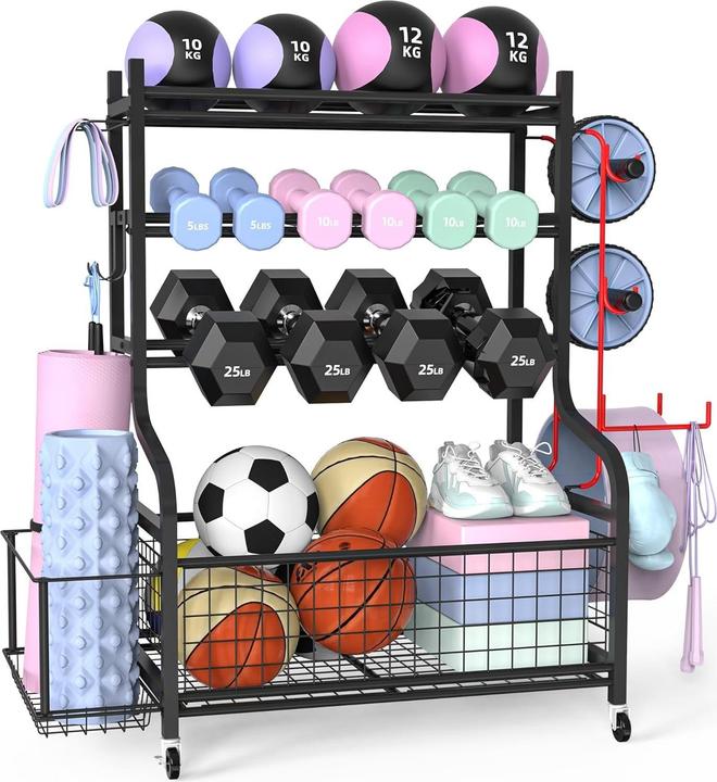 Actual product image Zachvo Multifunktionaler Hantelständer für Home Gym