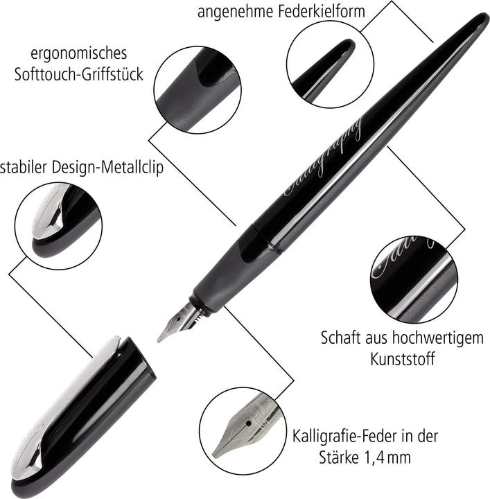 Image du produit Online Parure de Stylo Plume Air Rose (3x)