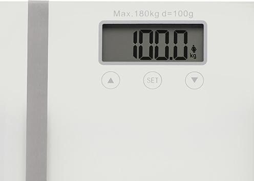 Actual product image Adler AD 8154 Personal Scale Rectangle, Electronic Personal Scale (180 kg)
