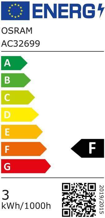 Energie-Label Osram GU10 Reflektor - Par16 (GU10, 2.60 W, 230 lm, 5 x, F)