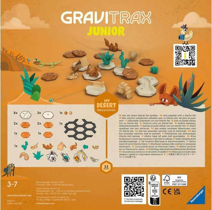 Produktbild Ravensburger GraviTrax Junior Extension Desert