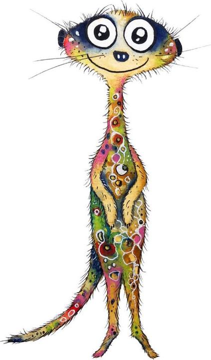 Immagine prodotto Trenddeko Meerkat (21 x 30 cm)