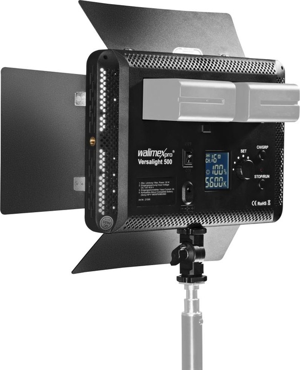 Immagine prodotto Walimex Set di colori1 (Apparecchio di illuminazione a superficie, Videocamera, Luce studio)
