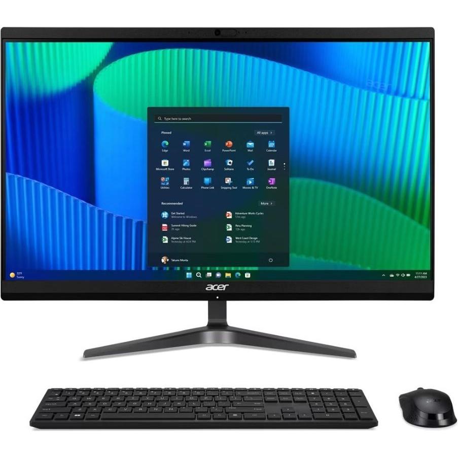 Acer Computer Veriton 2000 All-in-One VZ2524G 23,8 Zoll IPS Ultra 5 125U/8GB/512GB/W11P (8 GB, 512 G