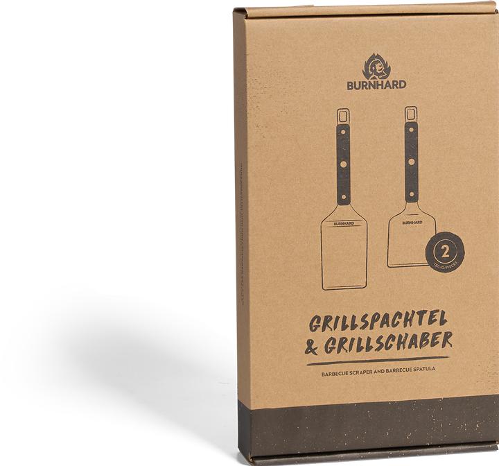 Produktbild Burnhard Grillspachtel und Grillschaber Set