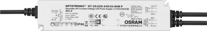 Image du produit Osram Ballast électronique (EVG), OPTOTRONIC, EVG LED CV DIM 1...10V, OT 20/220-240/24 DIM P