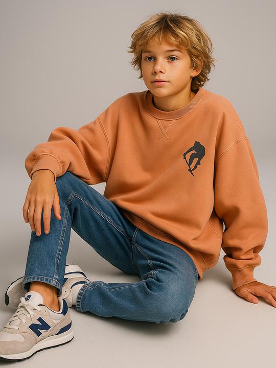 Actual product image Jonen 2er-Pack Jungen Sweatshirts mit Recycling-Baumwolle (158, 164)