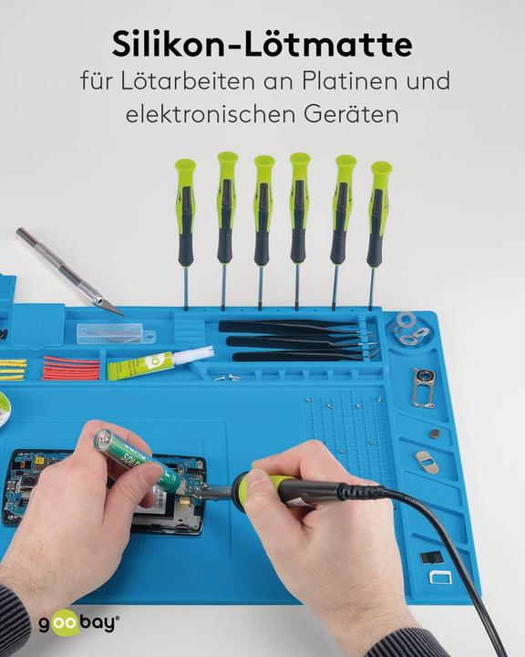 Produktbild Goobay Silikon-Lötmatte (Ablage)