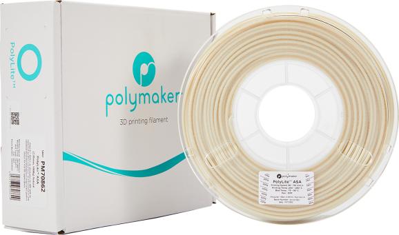 Actual product image Polymaker PolyLite ASA - Natural - 2.85mm (ASA, 2.85 mm, 1000 g)