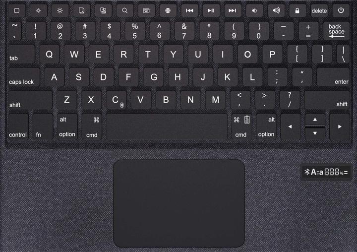 Actual product image Deqster Rugged Keyboard Folio (DE, iPad 2021 (9th Gen), iPad 2019 (7th gene), iPad 2020 (8. Gen))