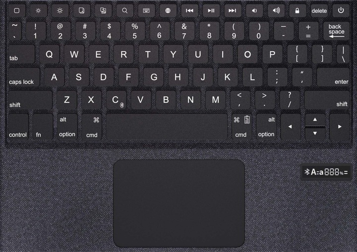 Actual product image Deqster Rugged Keyboard Folio (DE, iPad 2021 (9th Gen), iPad 2019 (7th gene), iPad 2020 (8. Gen))