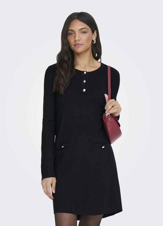 Produktbild Only Onlania Ls O-Neck Button Dress Ex Knt (M)