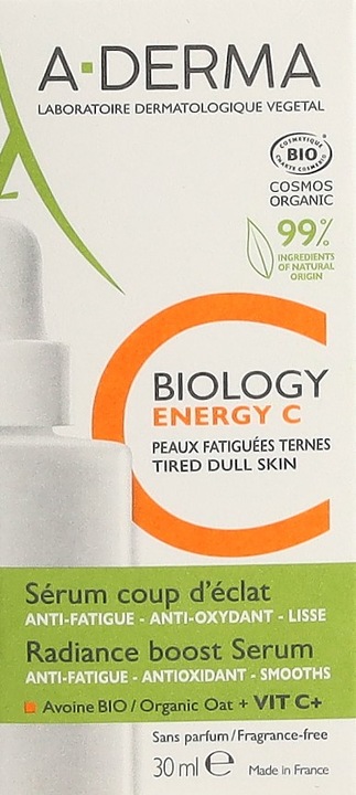 Actual product image A-Derma BIOLOGY Energy C Serum Fl 30 ml (30 ml)