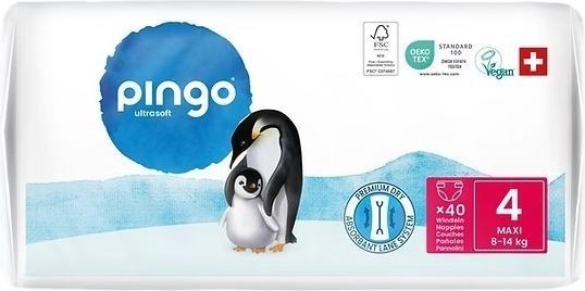 Produktbild Pingo Ökowindeln (Gr. 4, Tragepack, 40 Stk.)