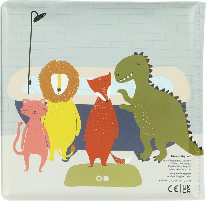 Productafbeelding Trixie Baby Dino kleurveranderend badboek