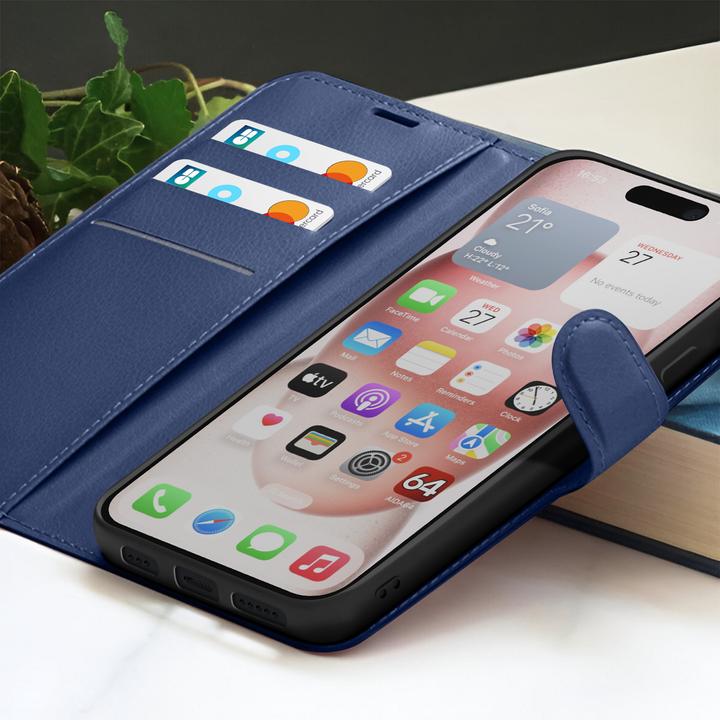 Produktbild Zanaé Klappetui iPhone 15 mit Ständer (Apple iPhone 15)