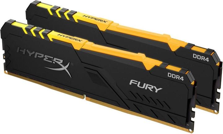 Image du produit HyperX Fury RGB (2 x 16GB, 2666 MHz, RAM DDR4, DIMM)