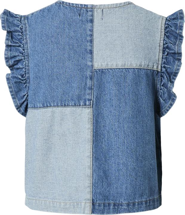 Actual product image Pieces PCFIE VOLANT PATCHWORK Jeansweste (L)
