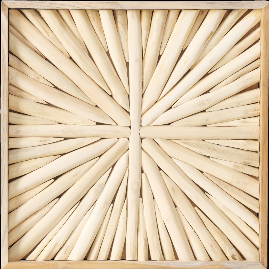 Boltze Home, Wanddeko, Driwo (60 x 60 x 60 cm)