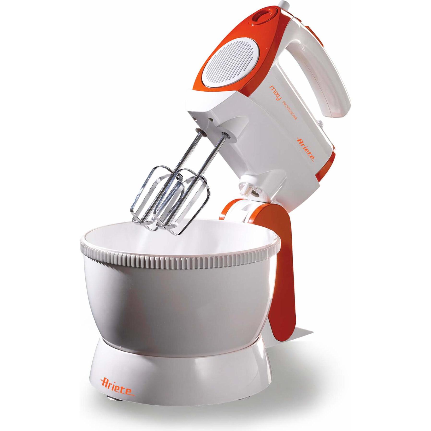 Ariete Mixee Professional, Handmixer, Orange, Weiss