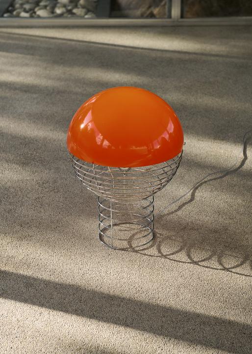 Produktbild Verpan Wire Tischleuchte Ø40 Chrome/Orange (E27)