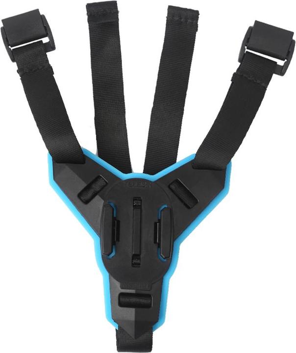 Productafbeelding Telesin Motorfietshelm kin + J-haak bevestiging voor sportcamera's (GP-HBM-MT7)