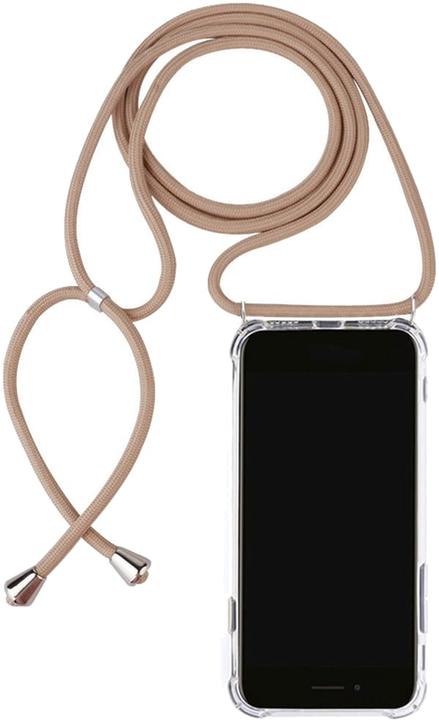 Immagine prodotto PhoneLook Coperchio in gomma trasparente con corda beige (Apple iPhone 15)