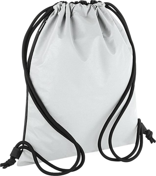 Actual product image Bagbase Reflective Drawstring Bag (15 l)