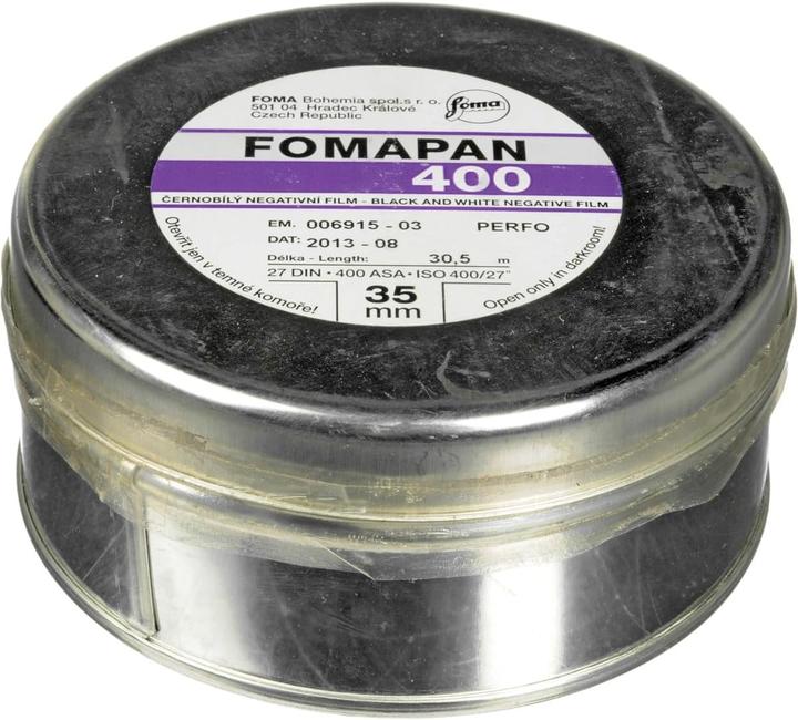 Immagine prodotto FOMA Fomapan 400 ISO Black & White Negative Film, 35mm x 100ft.