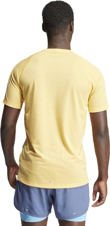 Actual product image adidas Mens Own The Run Stripe T-Shirt (S)