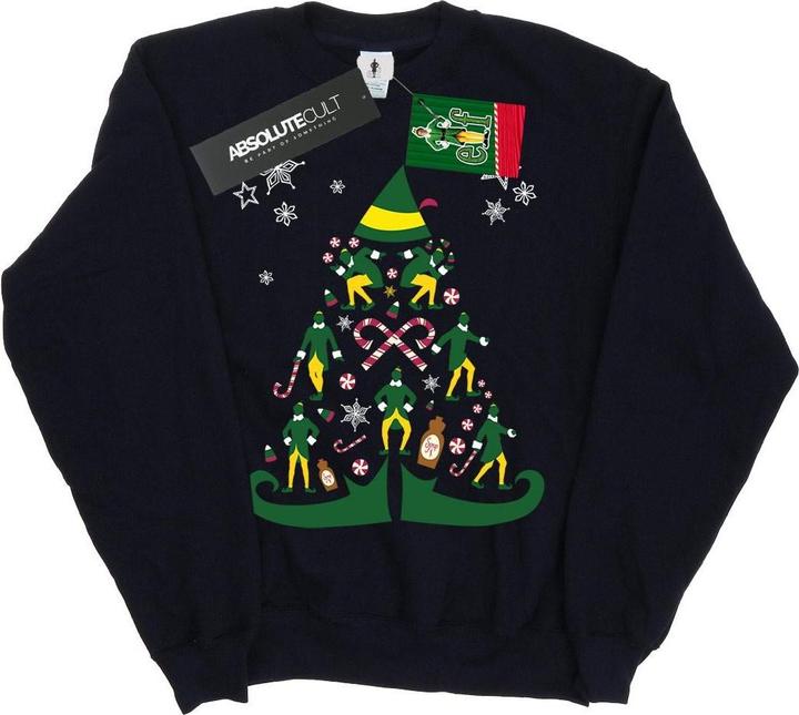 Produktbild Elf Christmas Tree Sweatshirt Mädchen (140, 146)