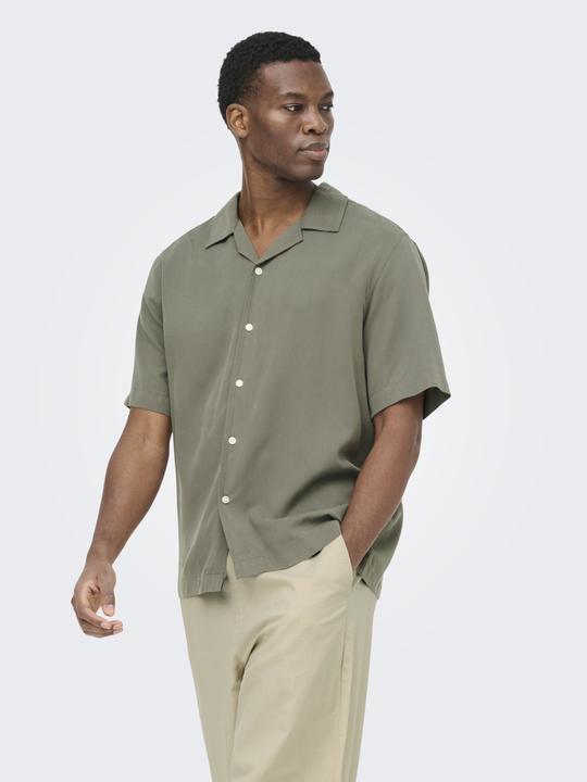 Immagine prodotto Only & Sons Onsperu Ss Reg Tencel Shirt Noos (S)