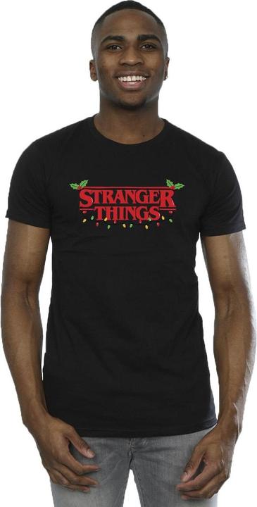 Immagine prodotto Netflix Stranger Things Christmas Lights Maglietta Uomo (4XL)