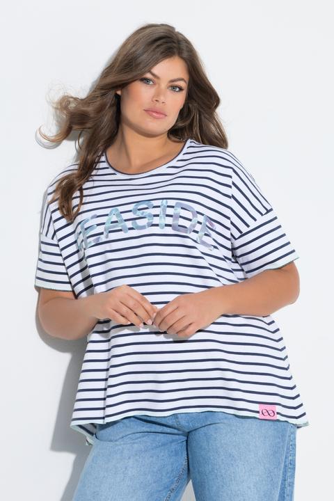 Produktbild Laurasøn Ringelsweatshirt, Oversize, 1/2 Arm (40, 42)