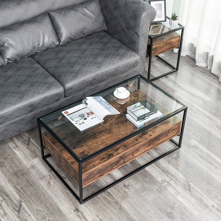 Image du produit Songmics table basse (60 x 106 x 45 cm)